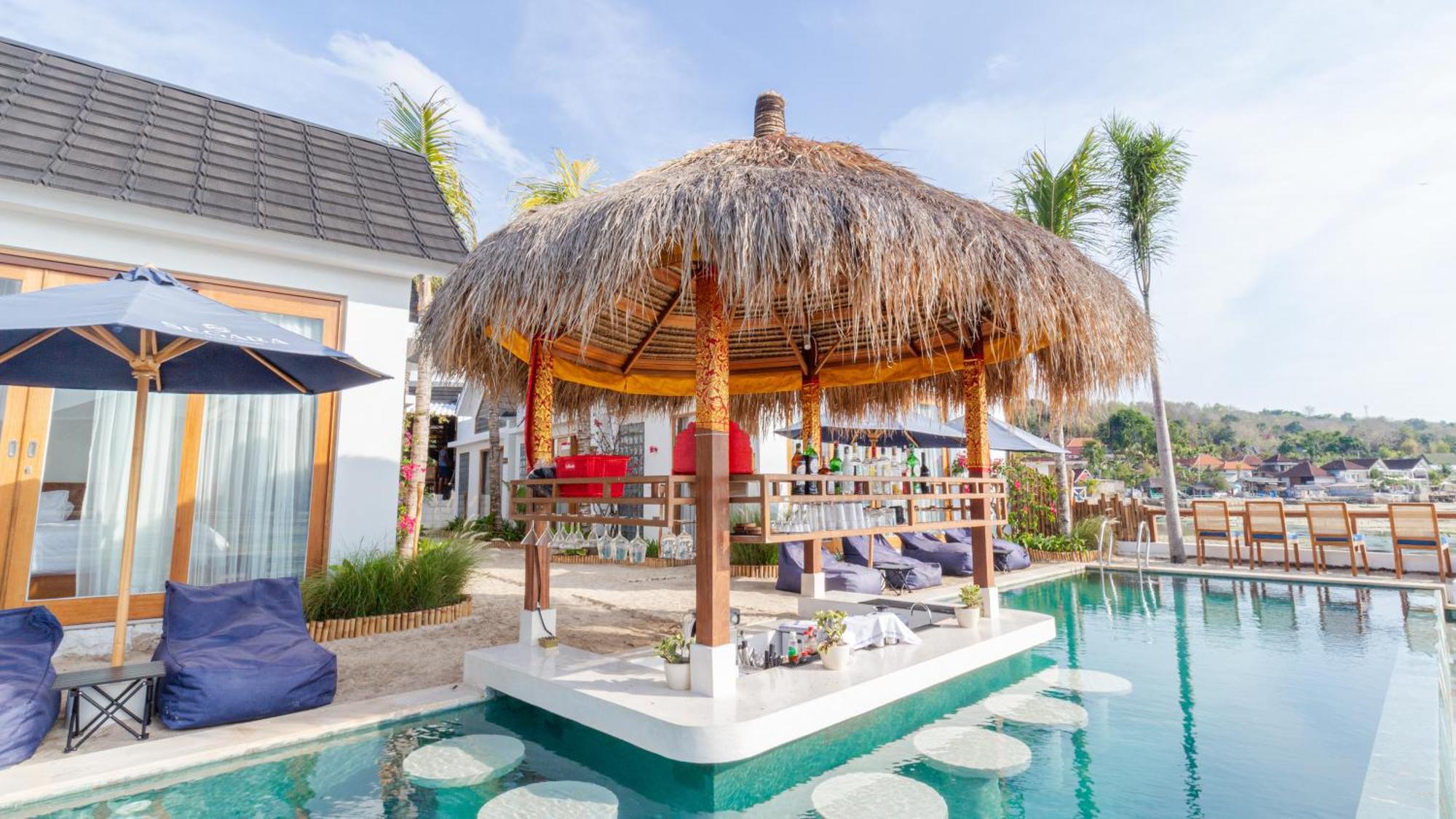 Segara Seaside Resort Nusa Lembongan  Bagian luar foto